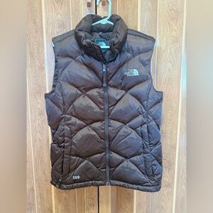 The North Face Brown Puffer Vest M